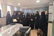 بازدید کتابداران دانشگاه از کتابخانه مرکزی قم